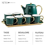 Service à thé tasses
