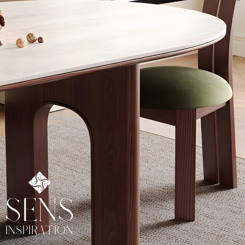 Table Hadelis (Table avec 6 chaises)
