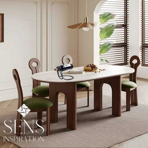 Table Hadelis (Table avec 6 chaises)
