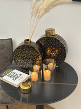 Vase Eclipse doré