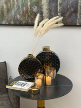 Vase Eclipse doré