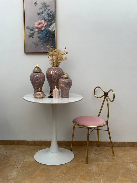 Vase "Éthéré Mauve"
