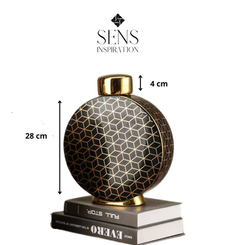 Vase Eclipse doré