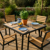 Pack Gardenia – Table & 4 Chaises